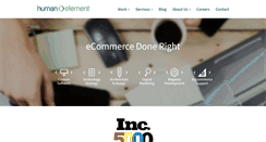 Desktop Screenshot of human-element.com